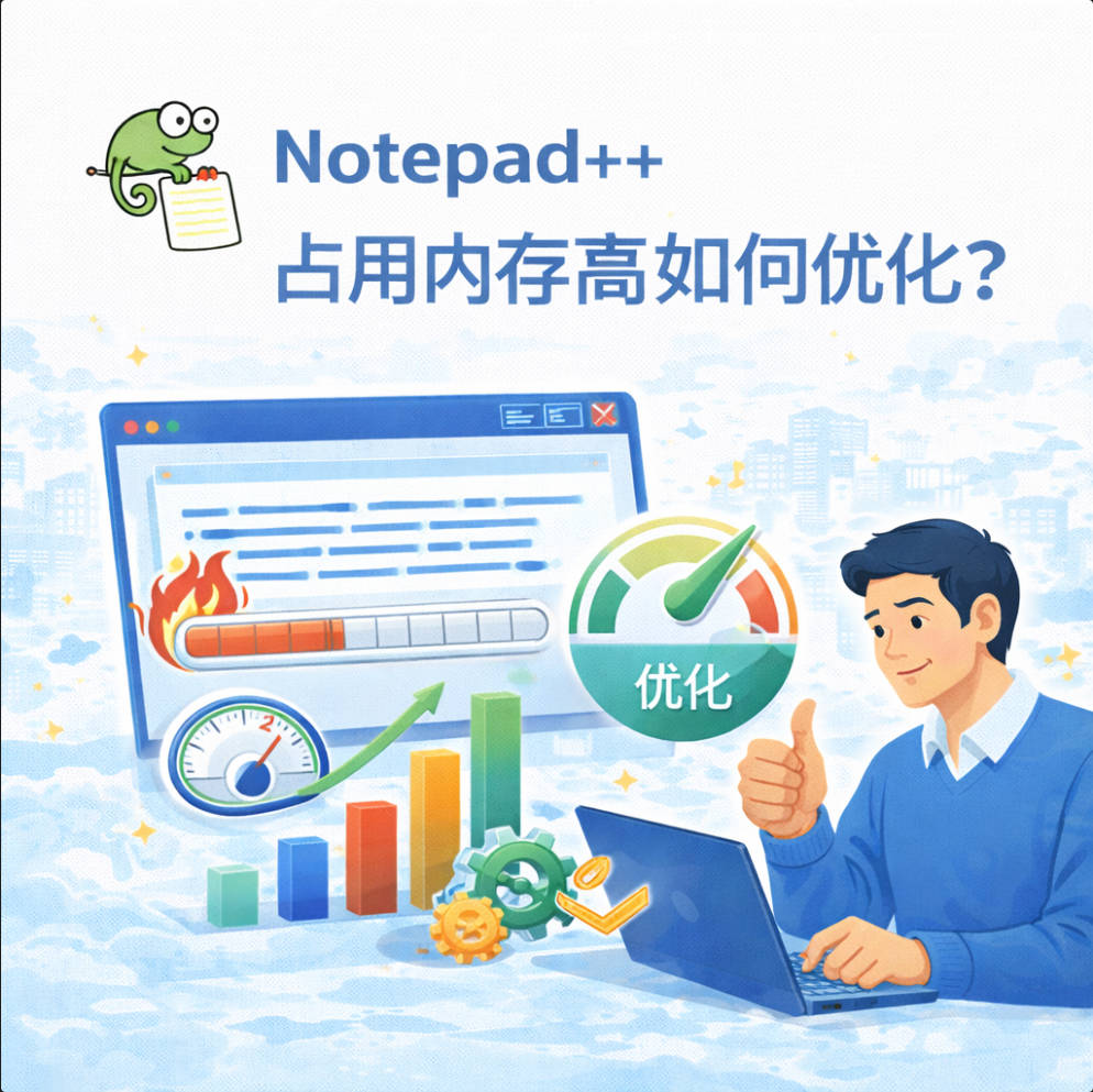 Notepad++内存占用过高