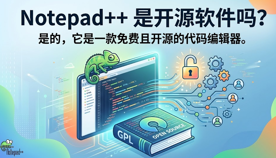 Notepad++ 是开源软件吗